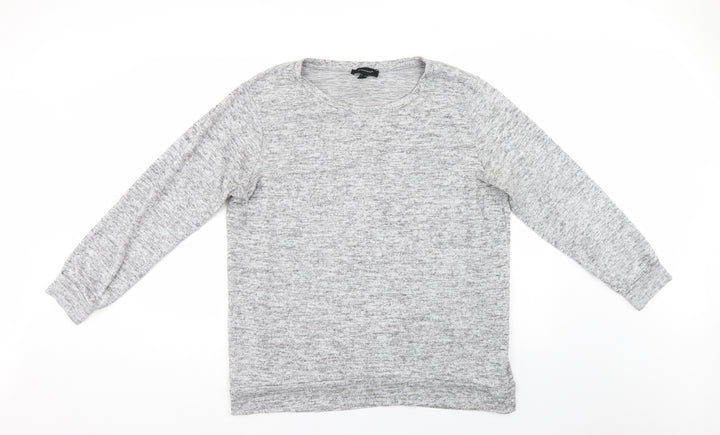 Atmosphere Womens Grey Pullover Jumper Size 20