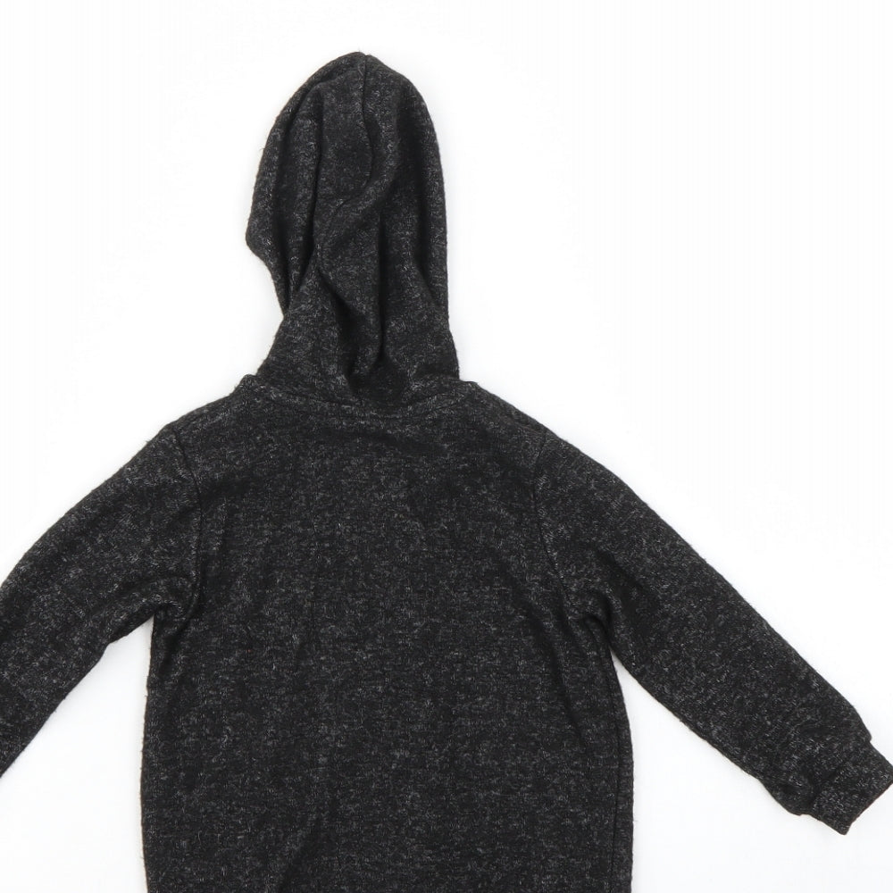 George Baby Black   Full Zip Jumper Size 12-18 Months  - Hoodie