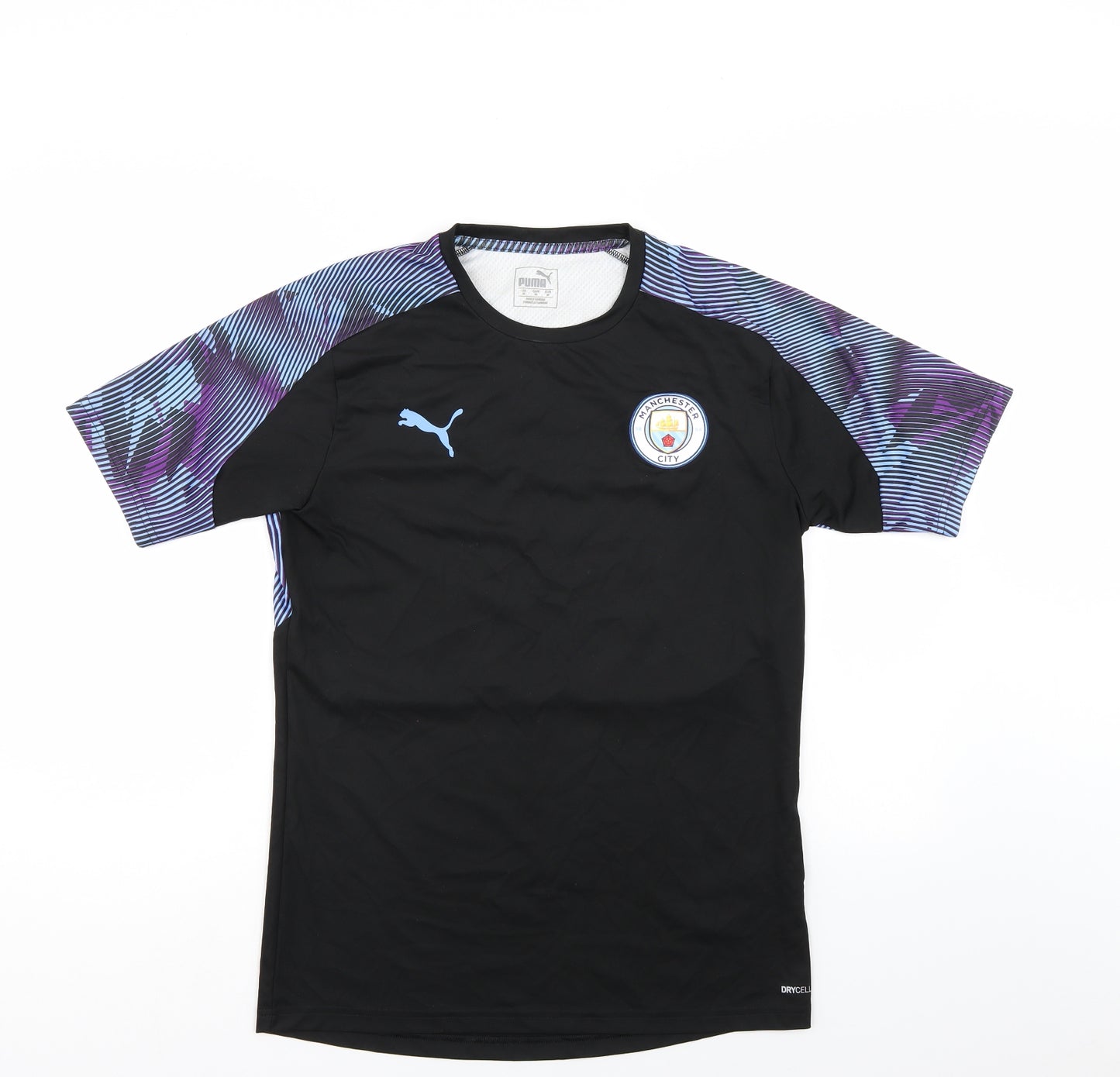 PUMA Mens Multicoloured   Basic Casual Size M  - Man City Football Top