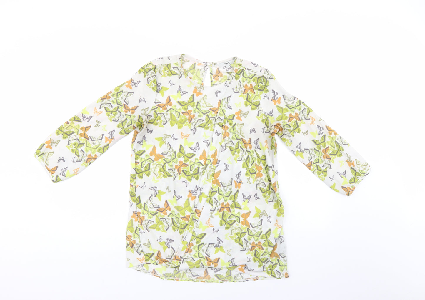 NEXT Womens Multicoloured Animal Print  Basic Blouse Size 6