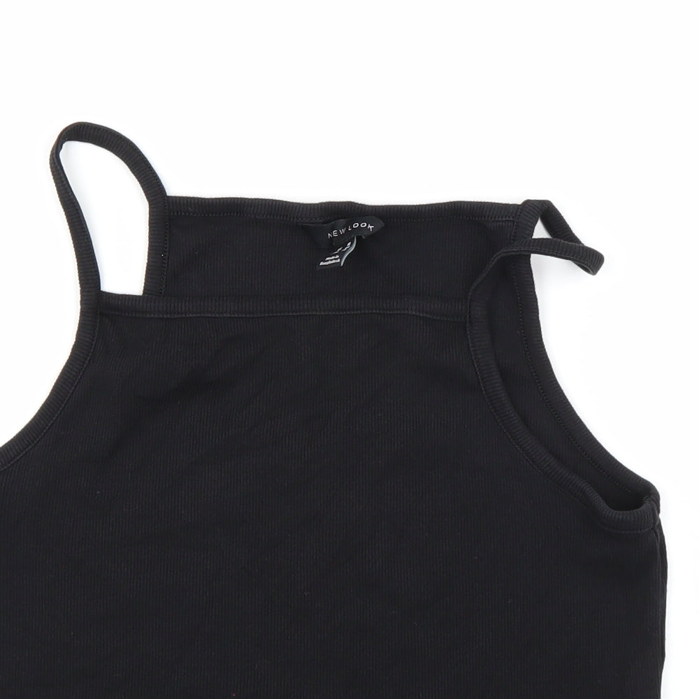 New Look Womens Black   Basic Tank Size 18
