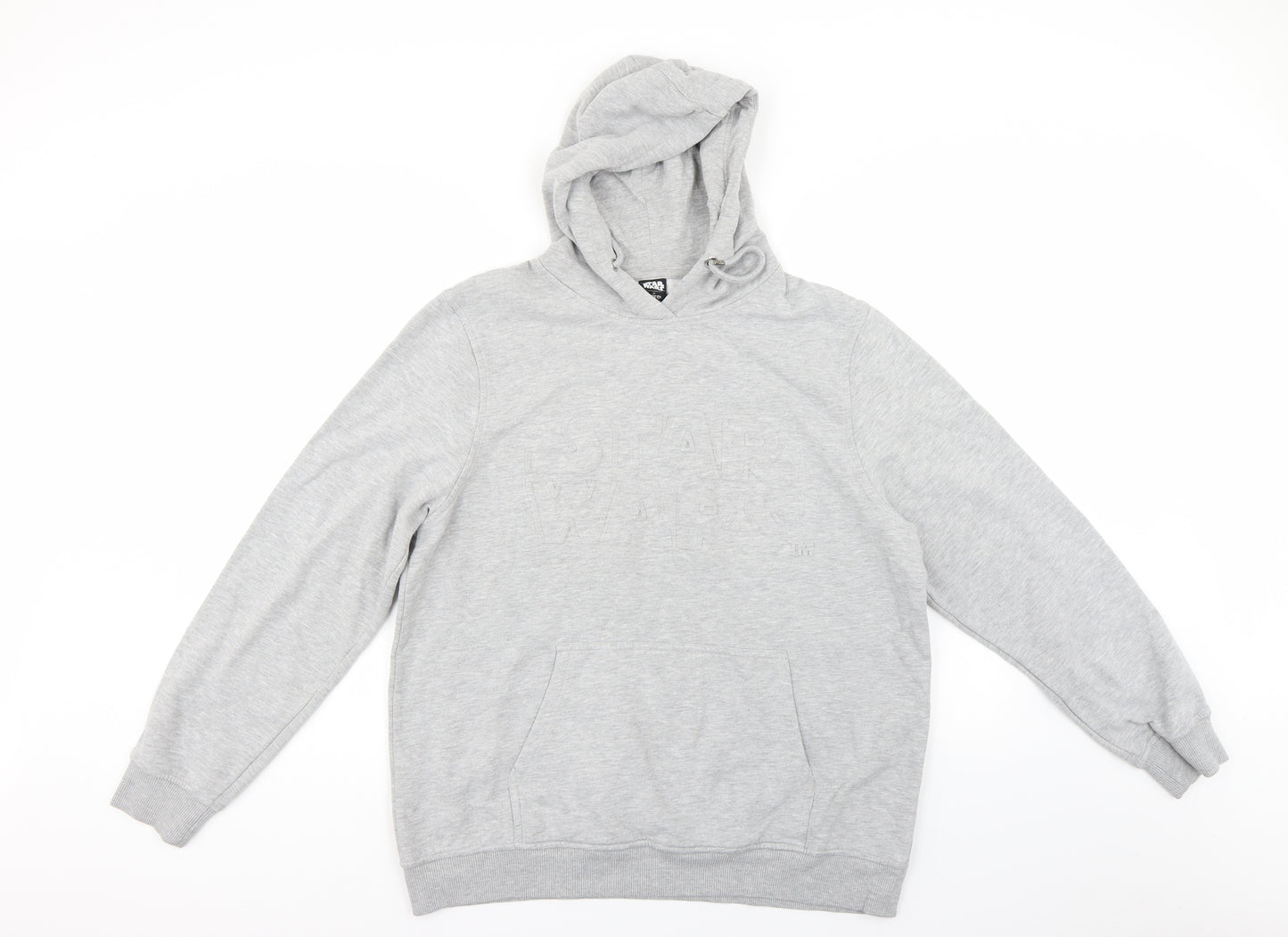 Star Wars Mens Grey   Pullover Hoodie Size L
