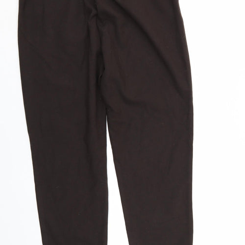 F&F Womens Brown   Trousers  Size 10 L25 in