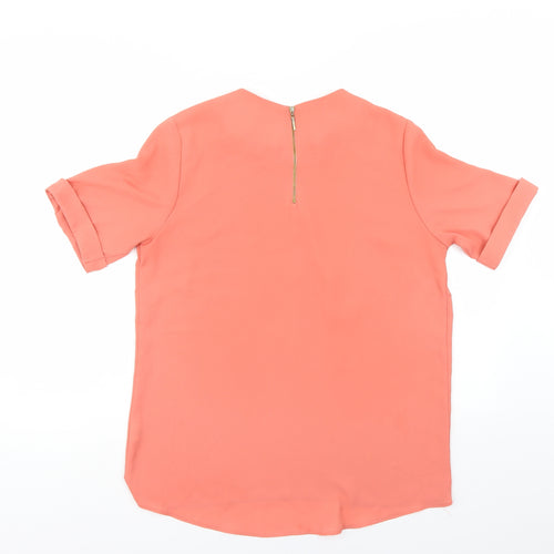 Atmosphere Womens Orange   Basic Blouse Size 12