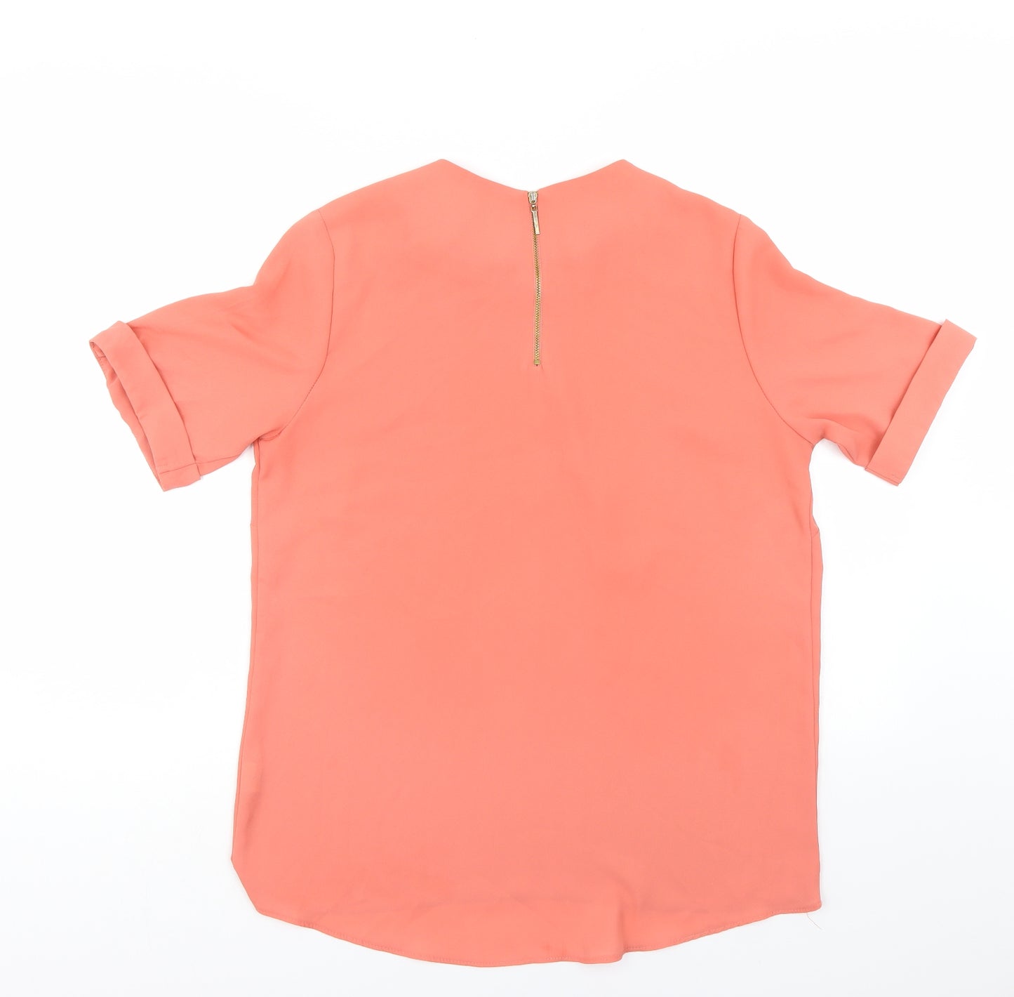 Atmosphere Womens Orange   Basic Blouse Size 12