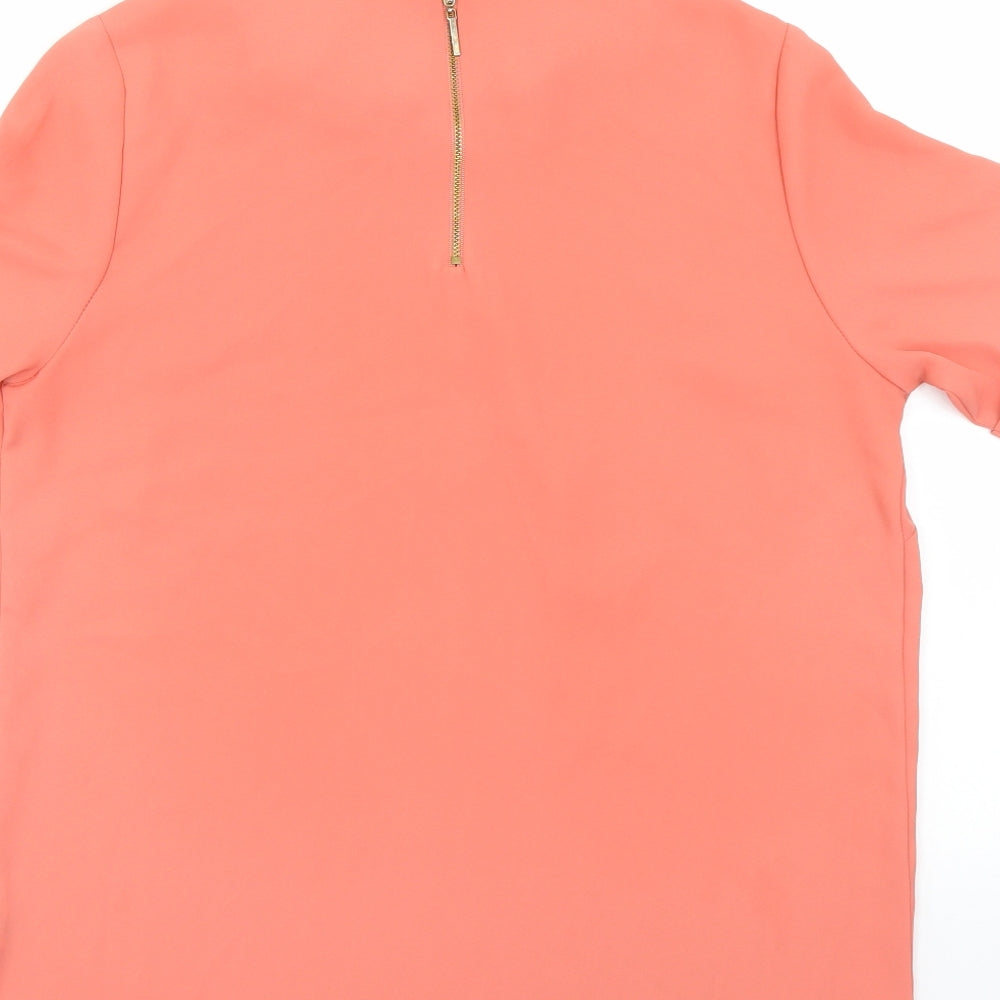 Atmosphere Womens Orange   Basic Blouse Size 12