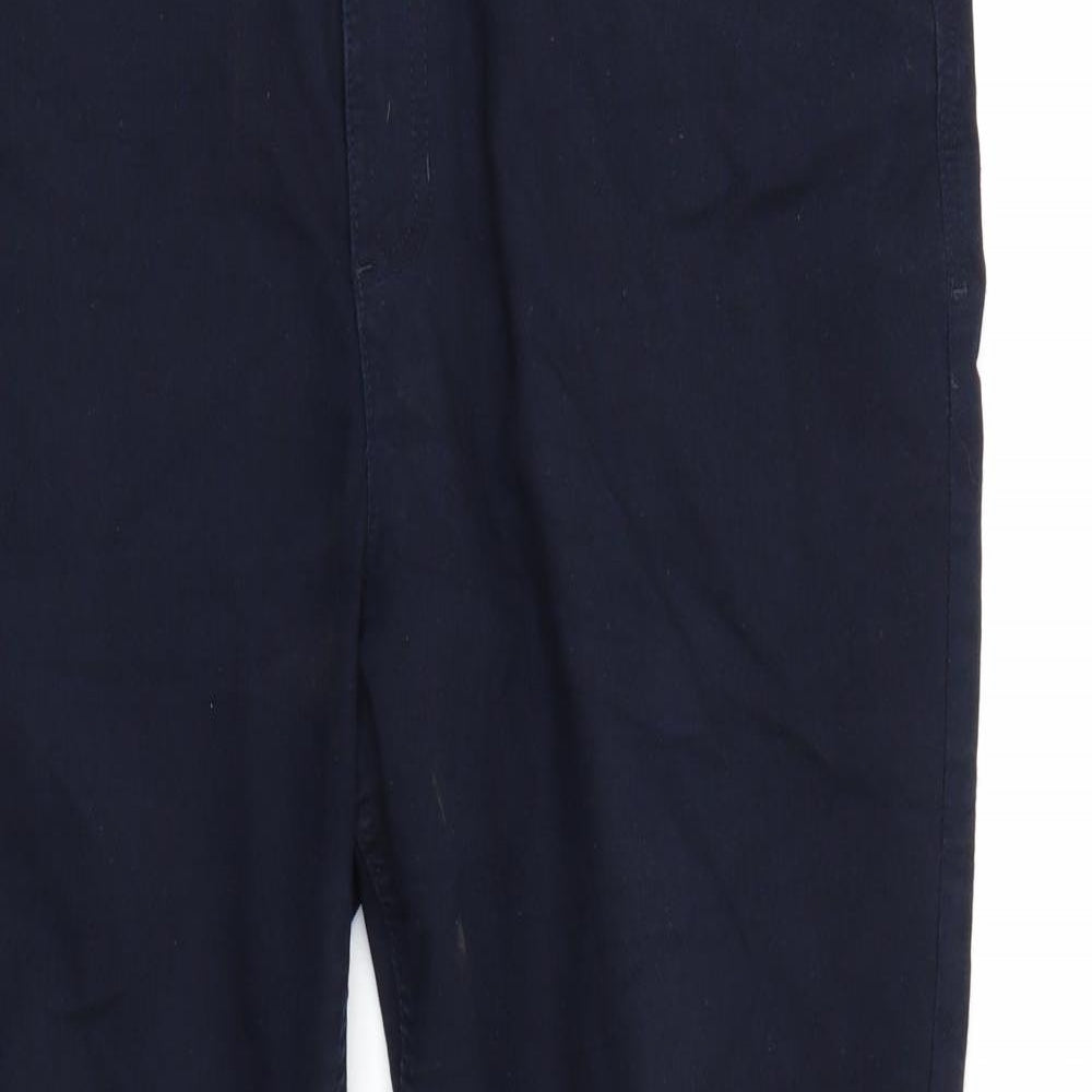 M&S Womens Blue   Trousers  Size 20 L27 in