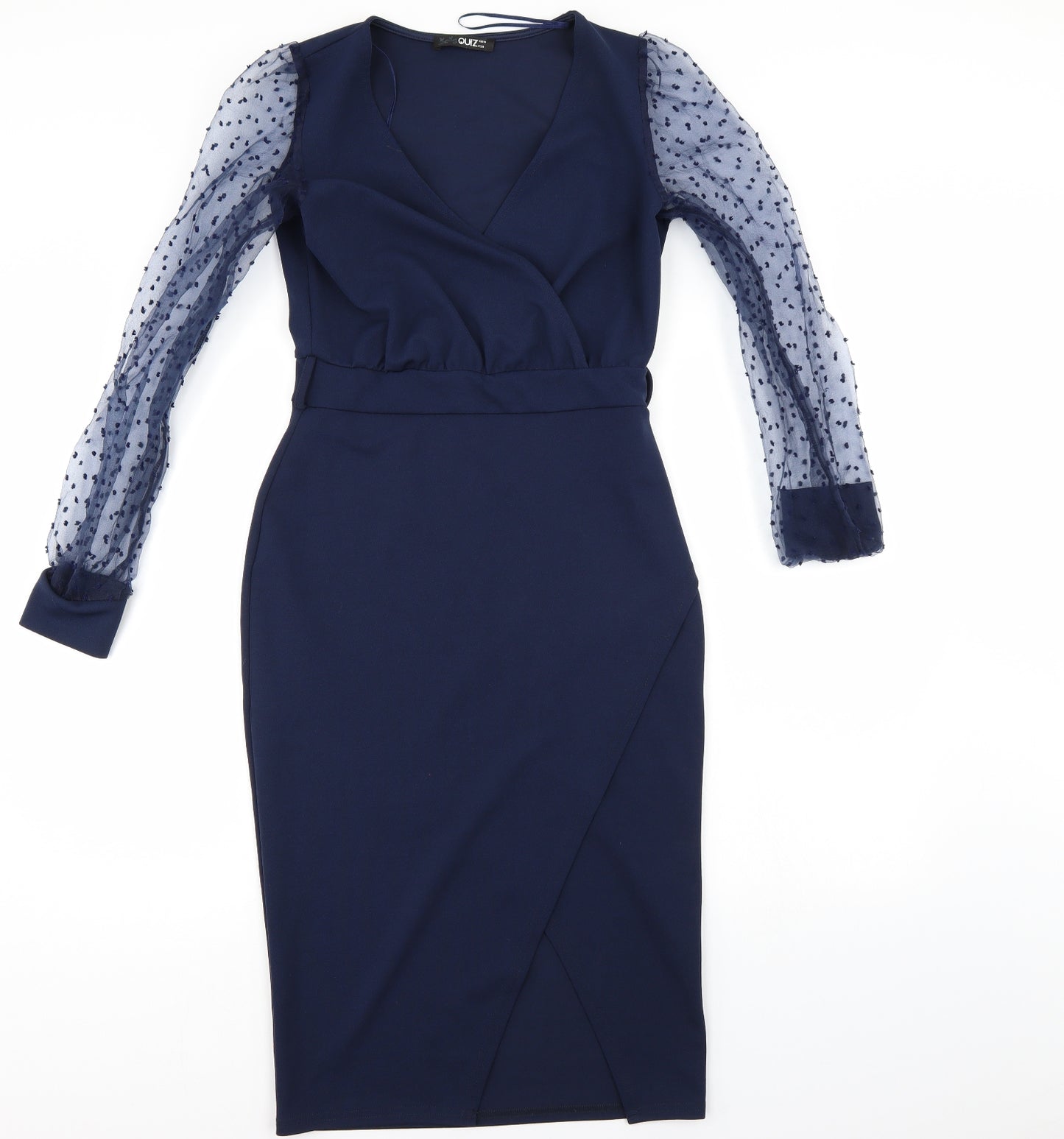 Quiz Womens Blue   A-Line  Size 10