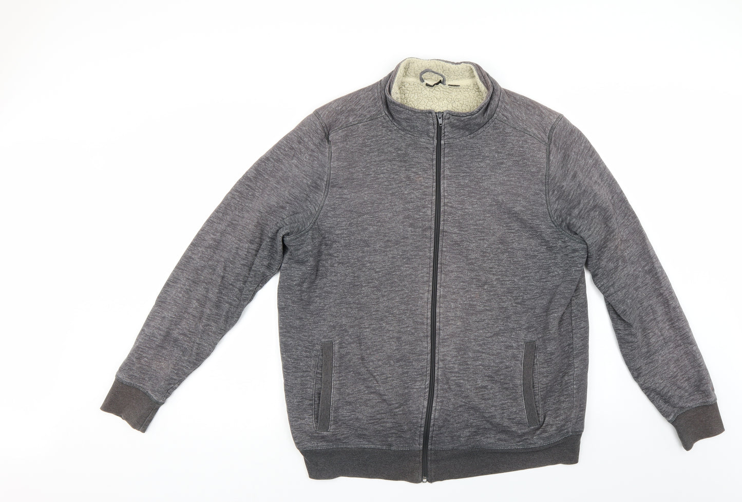 Livergy Womens Grey   Full Zip Jumper Size L