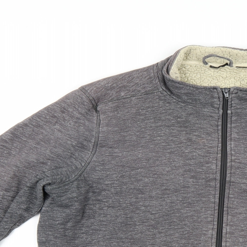 Livergy Womens Grey   Full Zip Jumper Size L