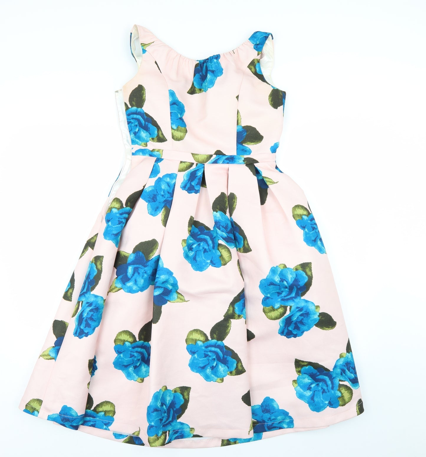 Chi Chi Womens Multicoloured Floral  Tank Dress  Size 10