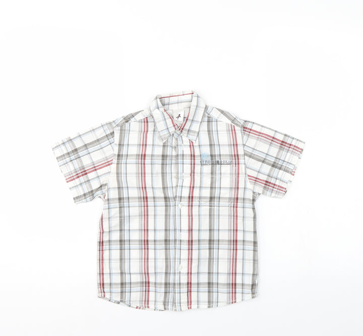 Palomino Boys Multicoloured Check Basic Button-Up Size 5 Years