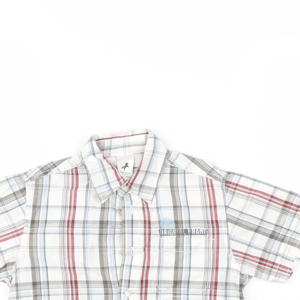Palomino Boys Multicoloured Check  Basic Button-Up Size 5 Years