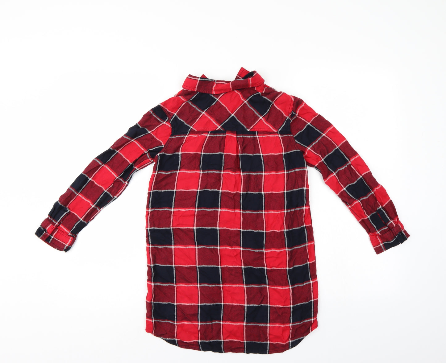 Gap Boys Multicoloured Check  Basic Button-Up Size 10-11 Years