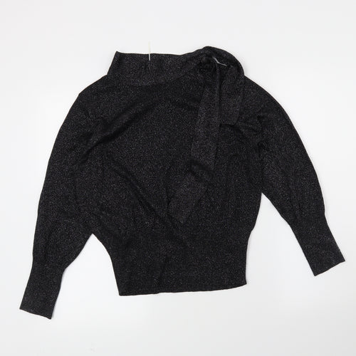 M7S Womens Black   Pullover Jumper Size 14