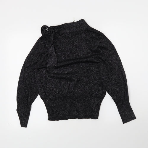 M7S Womens Black   Pullover Jumper Size 14