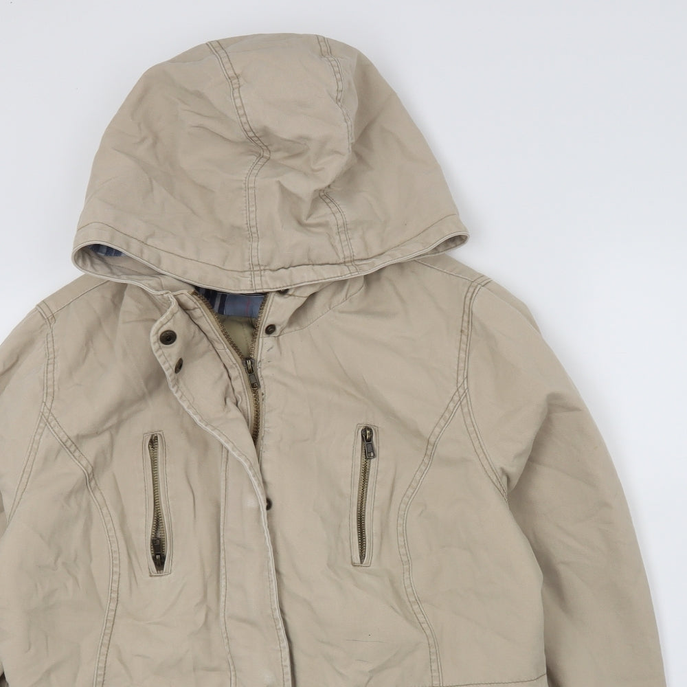 F&F Womens Beige   Overcoat Coat Size 18