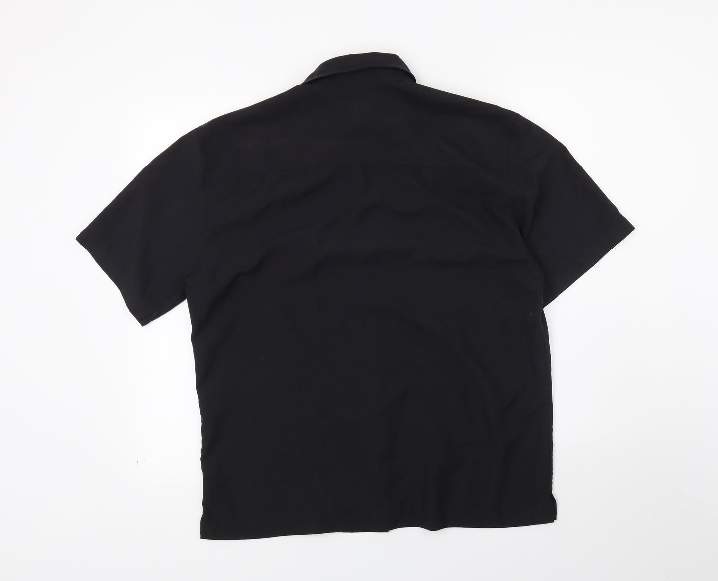 NEXT Mens Black    Button-Up Size M