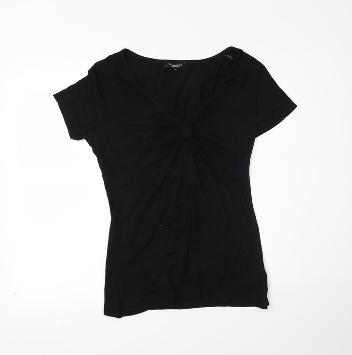 Debenhams Womens Black   Basic T-Shirt Size 14