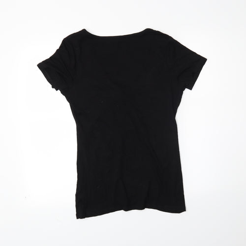 Debenhams Womens Black   Basic T-Shirt Size 14