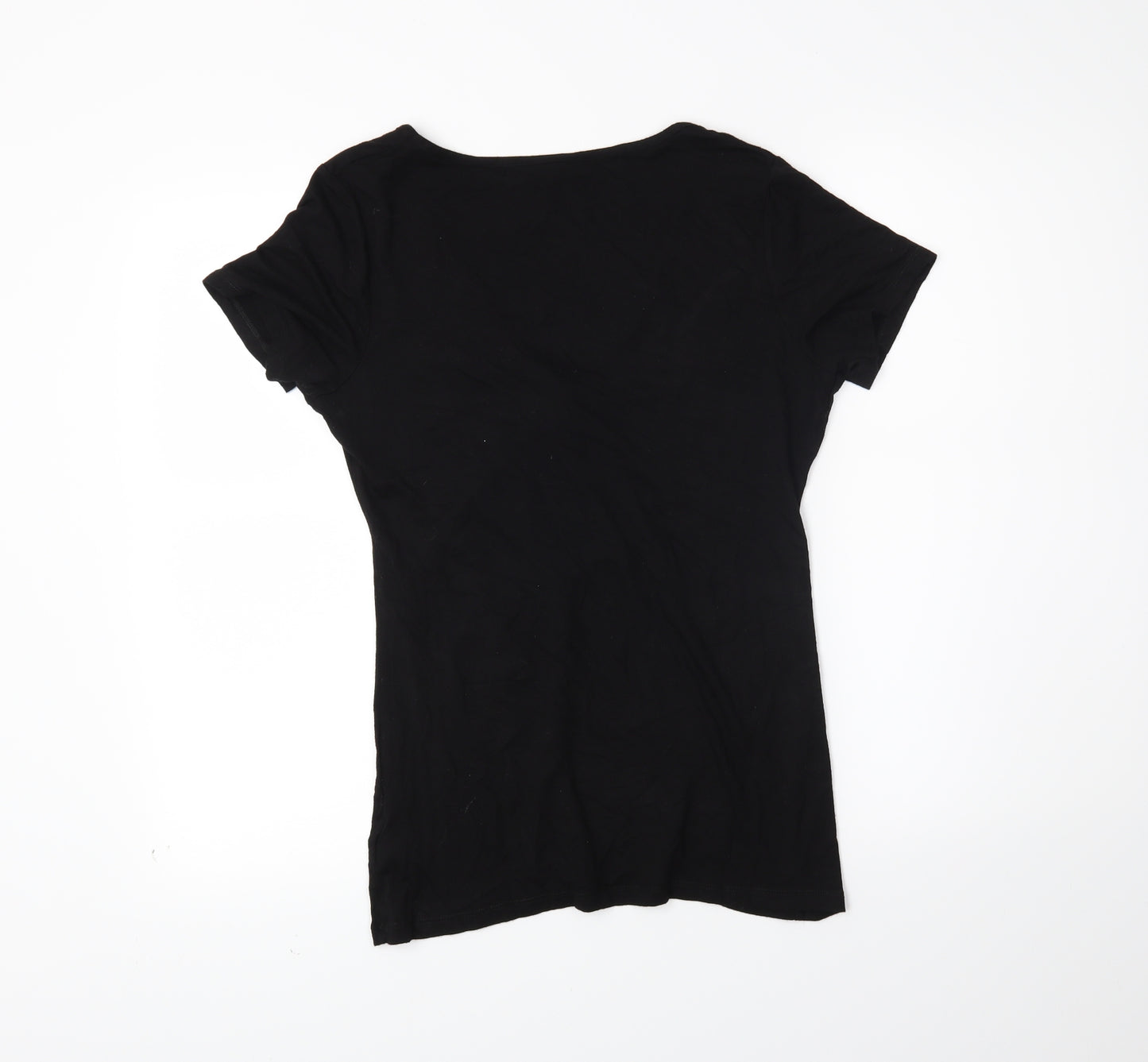 Debenhams Womens Black   Basic T-Shirt Size 14