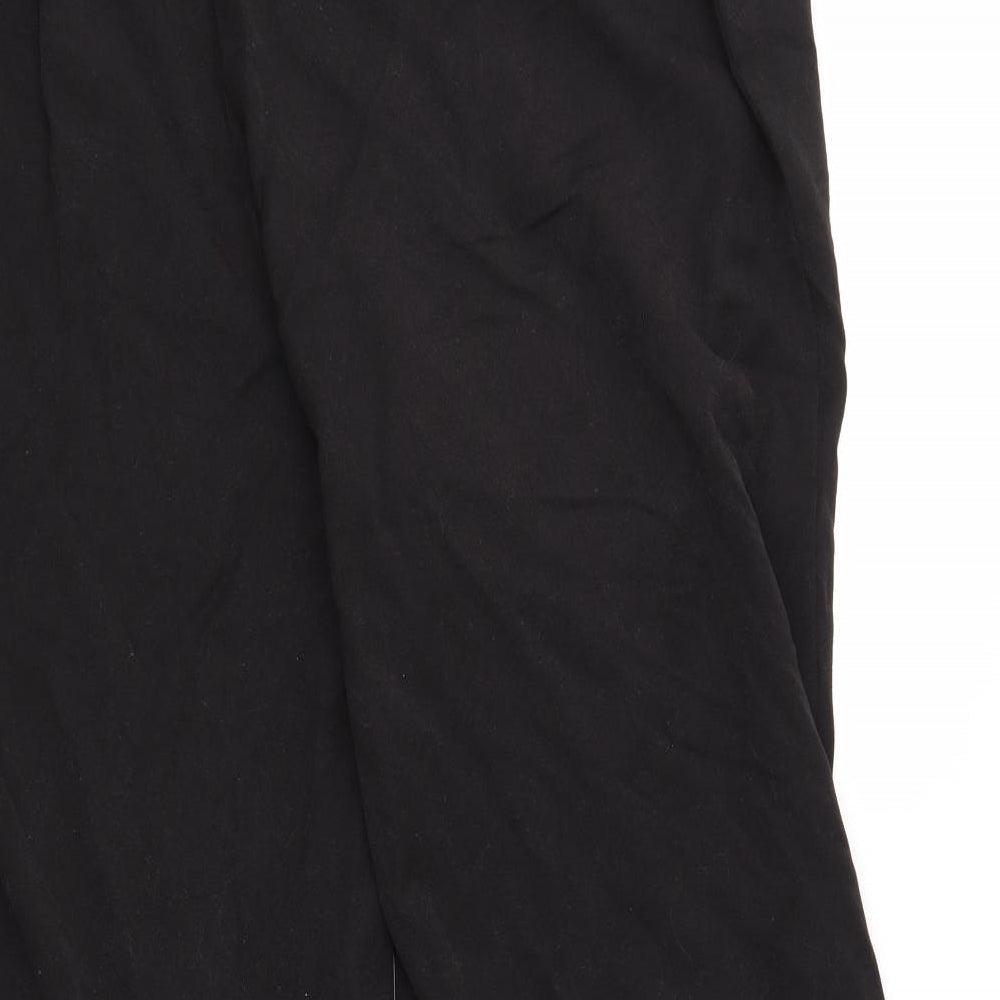 Evans Womens Black   Trousers  Size 22 L27 in