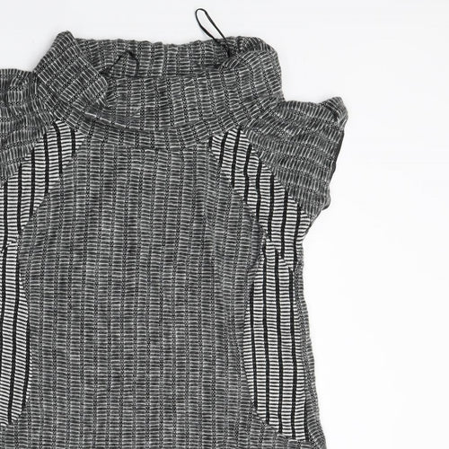 Quiz Womens Grey   Jumper Dress  Size 14