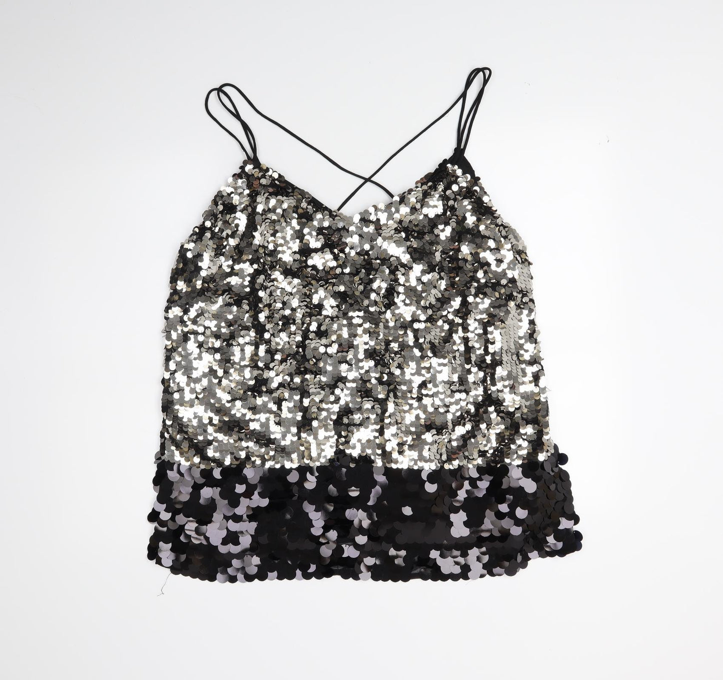 Very Womens Silver   Camisole Tank Size 18