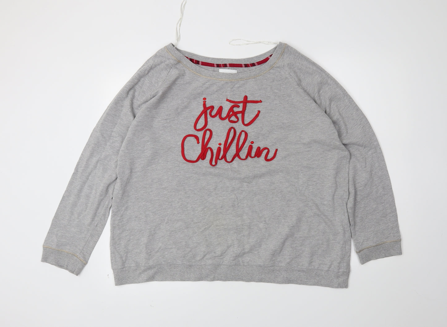 F&F Womens Grey   Pullover Sweatshirt Size XL