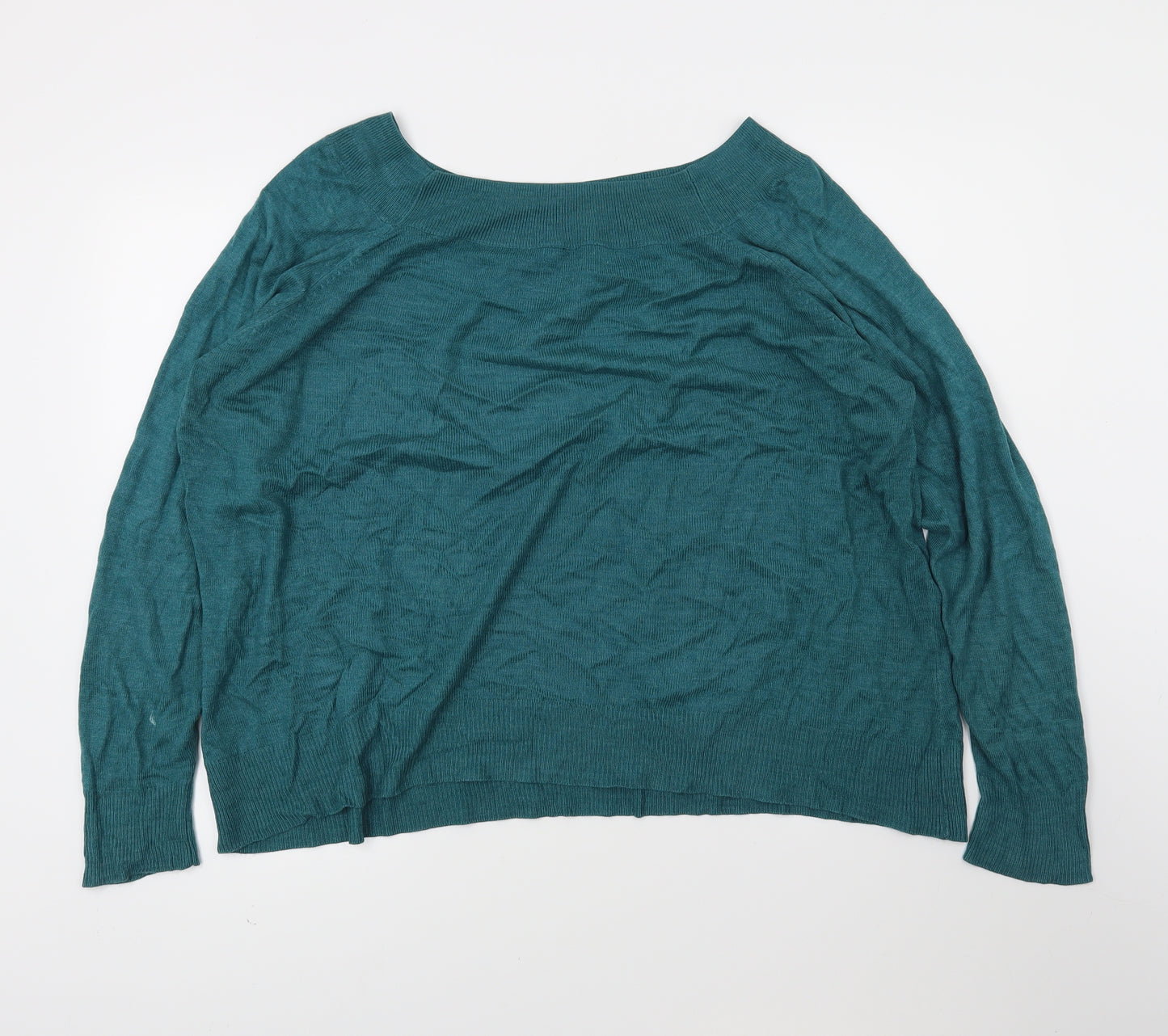 Preworn Womens Green   Pullover Jumper Size 22
