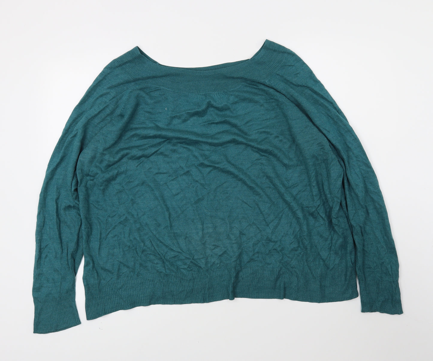 Preworn Womens Green   Pullover Jumper Size 22