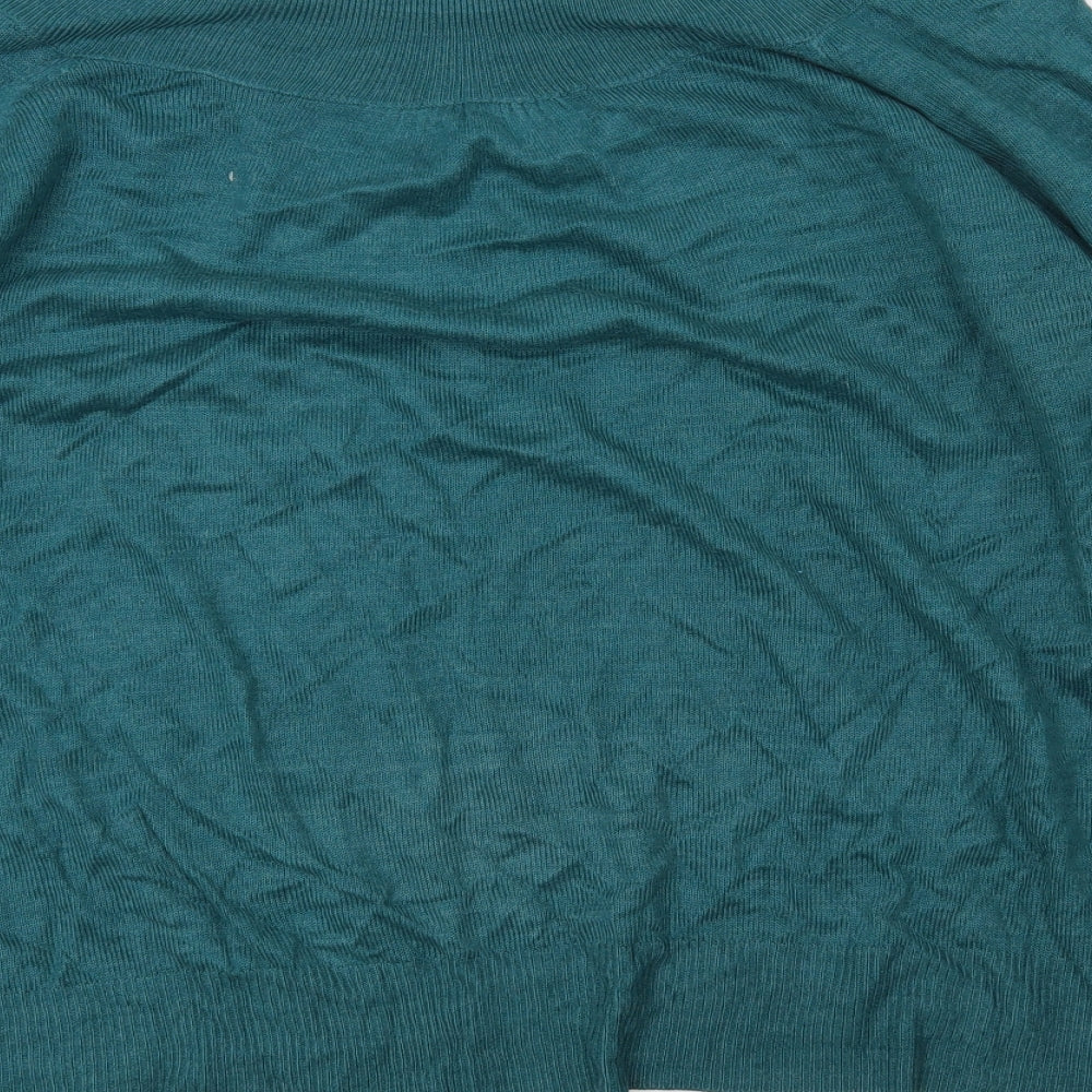 Preworn Womens Green   Pullover Jumper Size 22