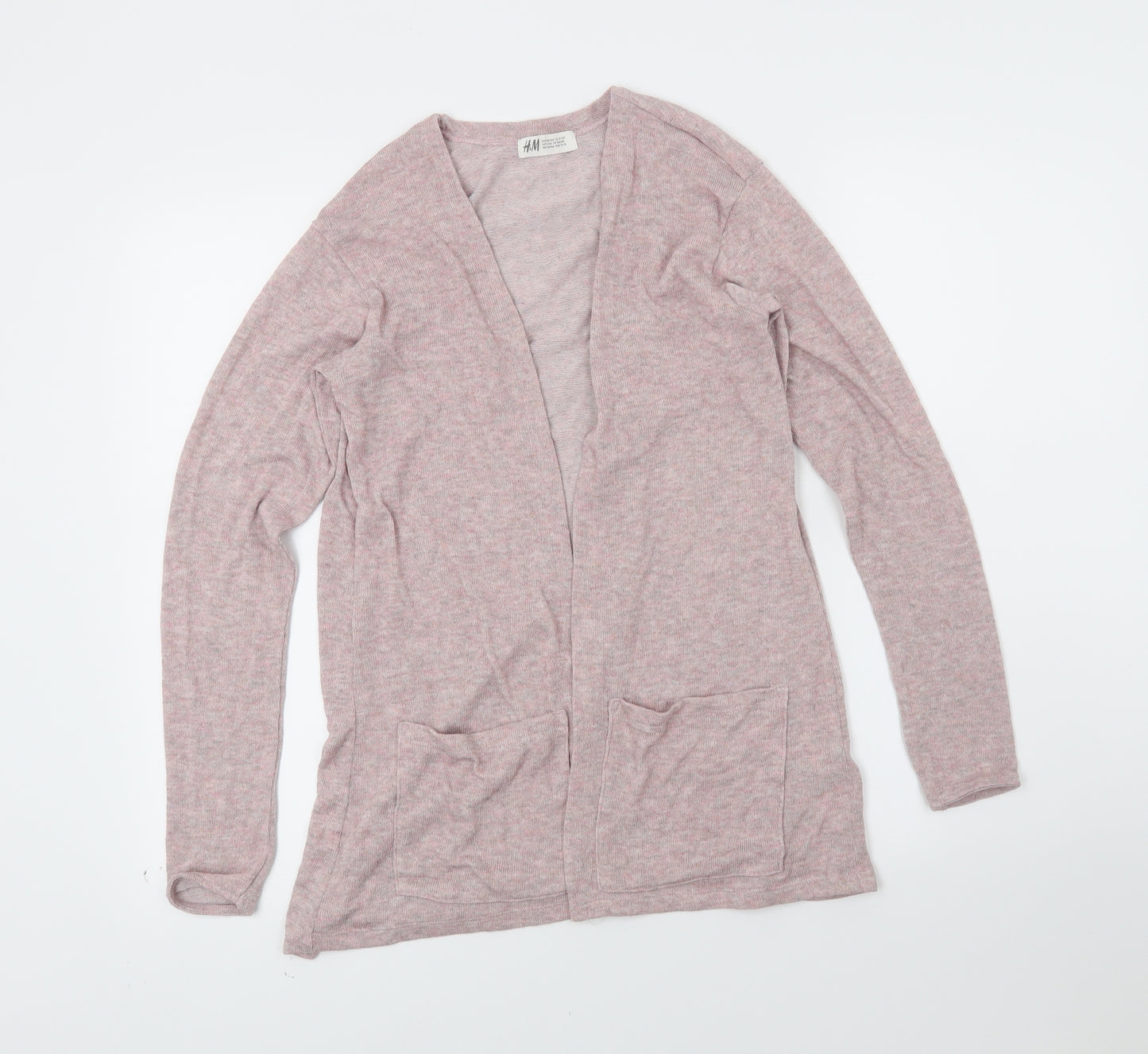 H&M Girls Pink   Vest Jumper Size 13-14 Years