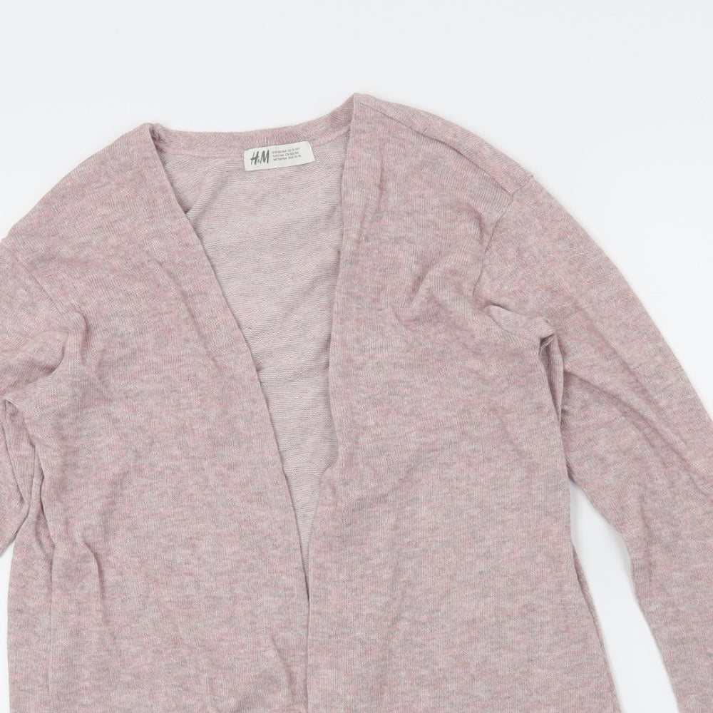 H&M Girls Pink   Vest Jumper Size 13-14 Years