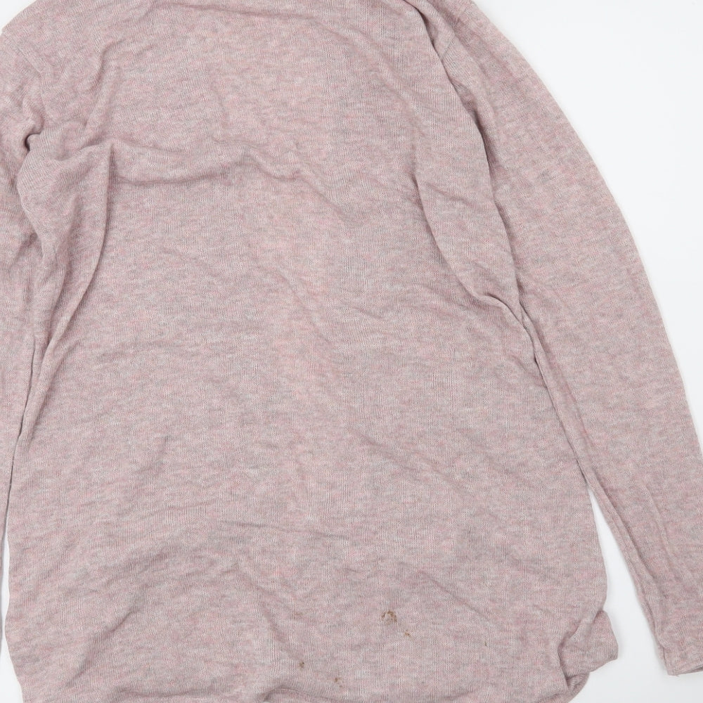 H&M Girls Pink   Vest Jumper Size 13-14 Years