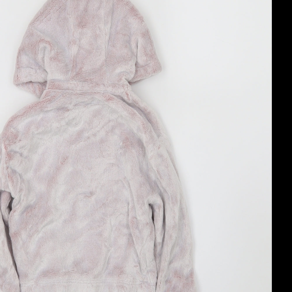M&S Girls Pink   Full Zip Jumper Size 18-24 Months