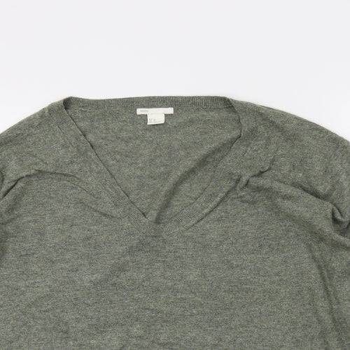 H&M Womens Green   Tunic T-Shirt Size XL