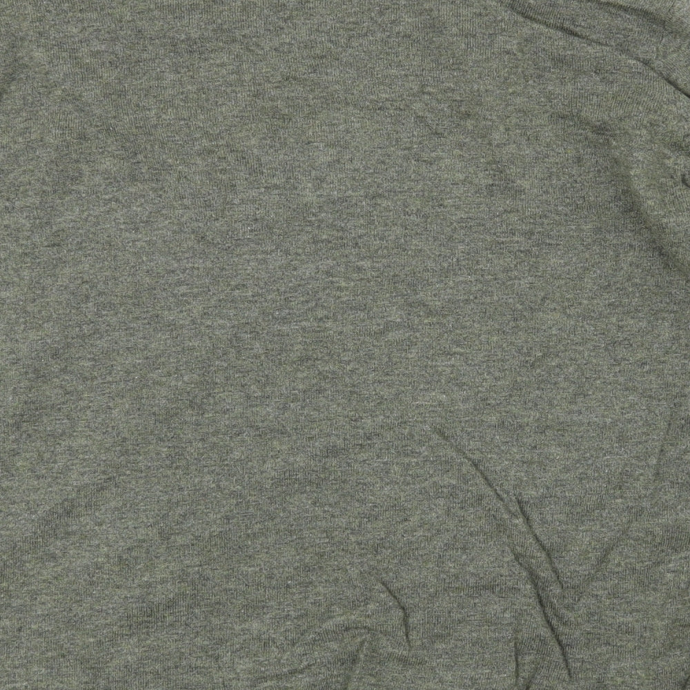 H&M Womens Green   Tunic T-Shirt Size XL