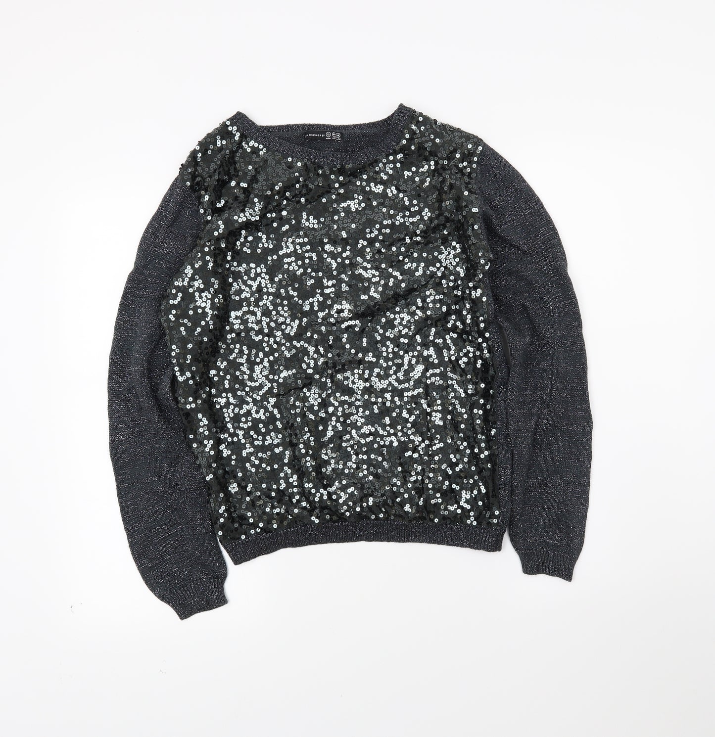Atmosphere Womens Grey   Pullover Jumper Size 12