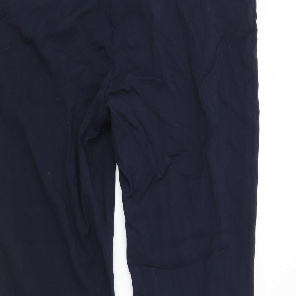 M&S Womens Blue   Trousers  Size 16 L23 in