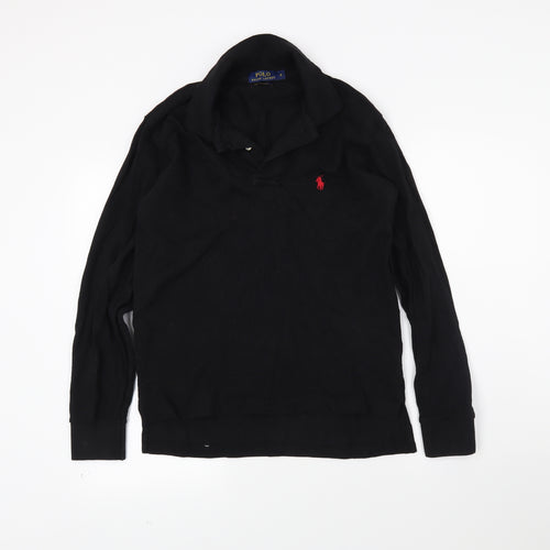 Ralph Lauren Mens Black    Polo Size S