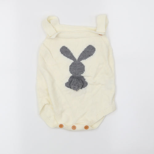 Preworn Baby Ivory   Leotard One-Piece Size 18-24 Months