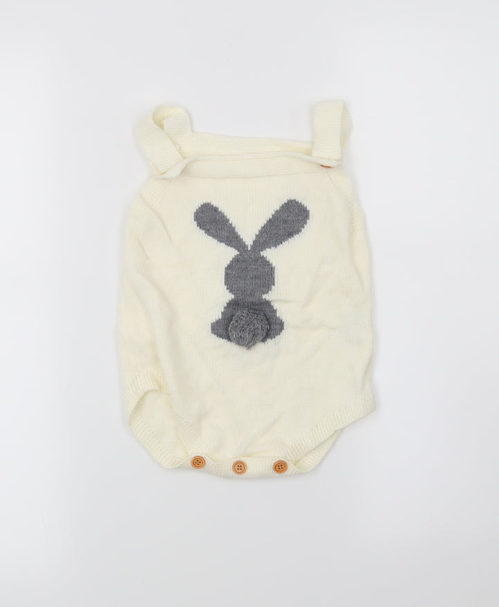 Preworn Baby Ivory   Leotard One-Piece Size 18-24 Months