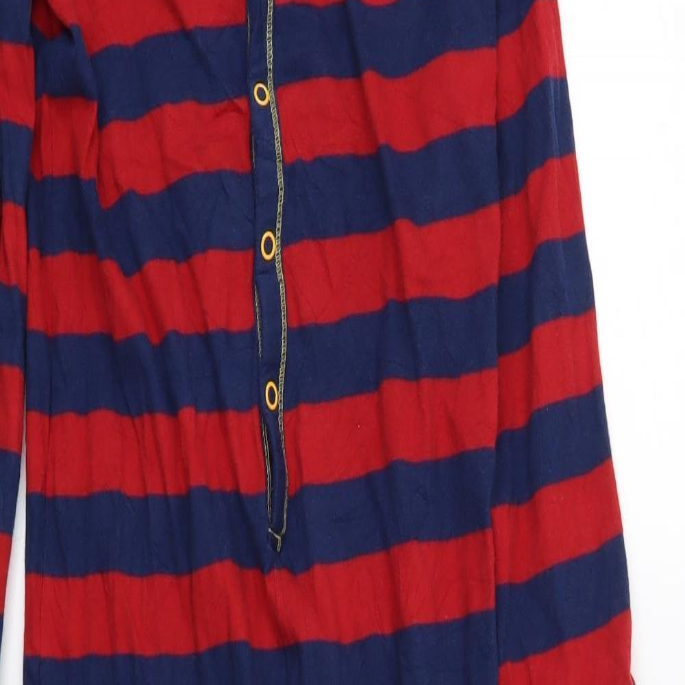 TU Boys Red Striped   One Piece Size 9-10 Years