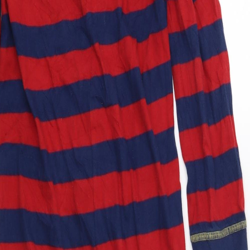 TU Boys Red Striped   One Piece Size 9-10 Years