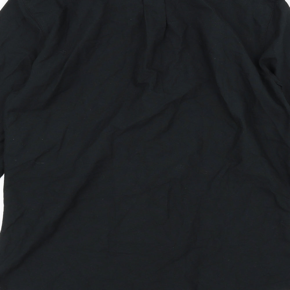 Farah Mens Black    Dress Shirt Size M