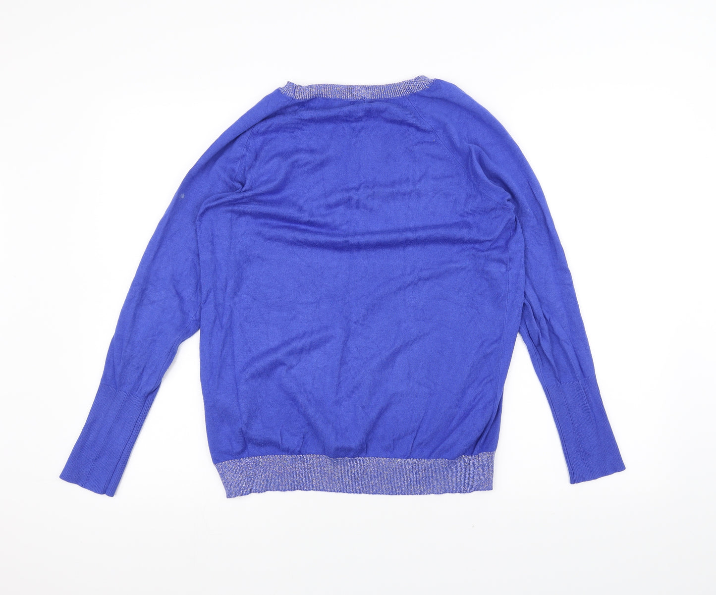Yessica Womens Blue   Basic T-Shirt Size S