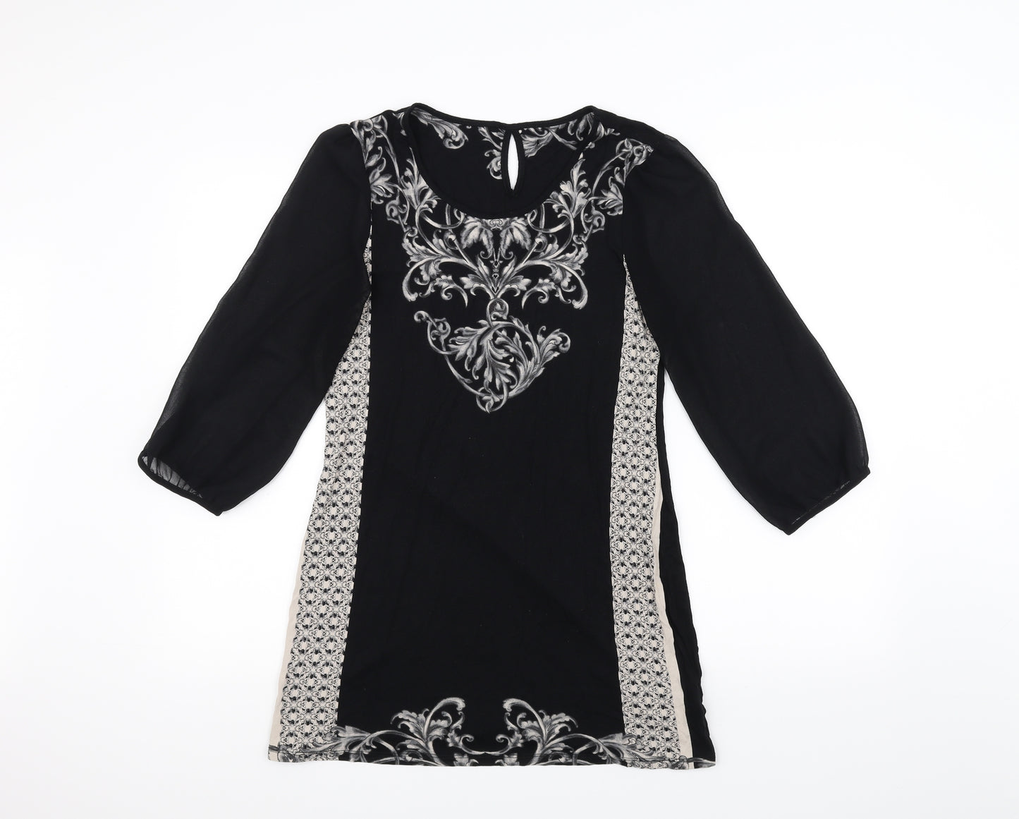 Preworn Womens Black   A-Line  Size 12