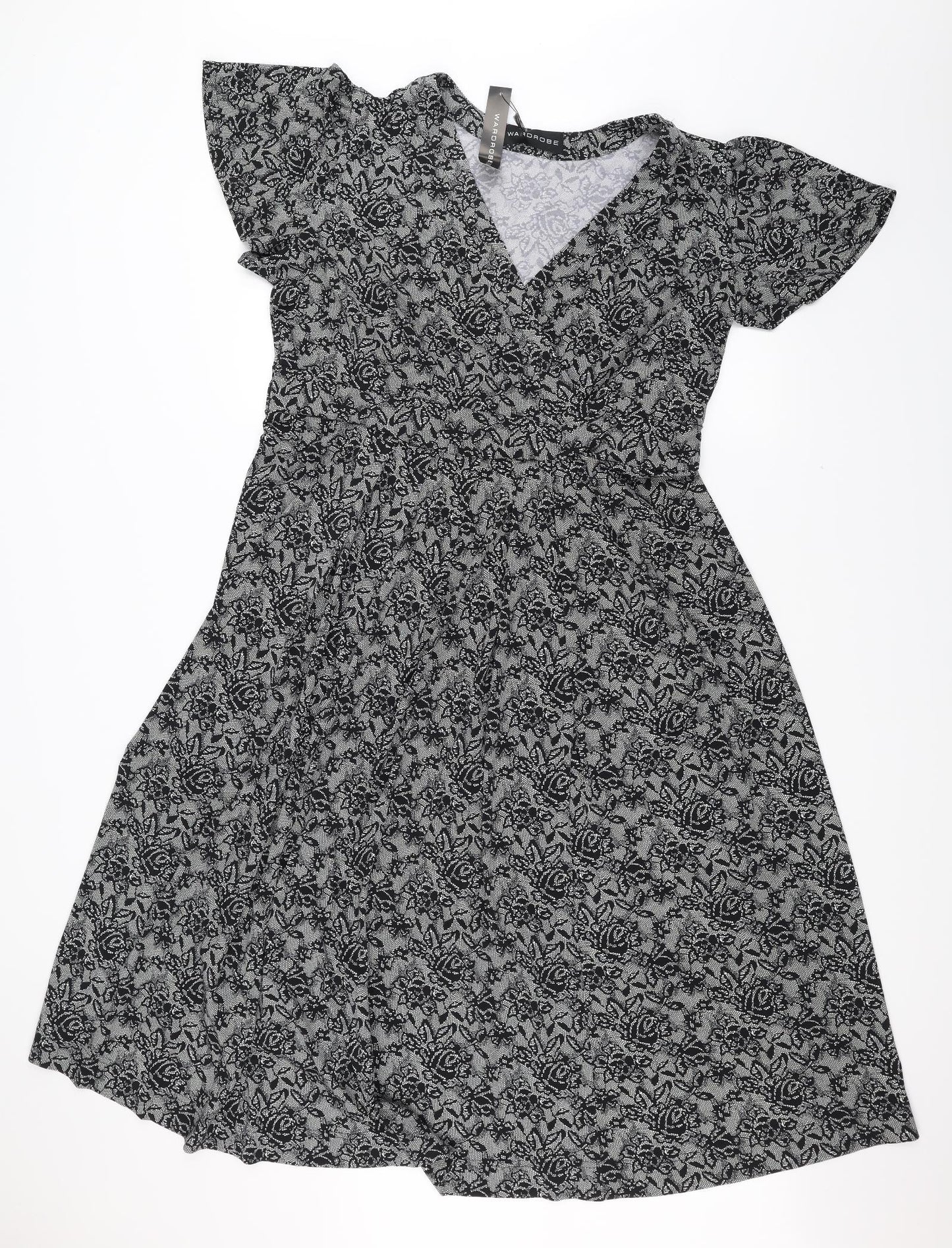 Wardrobe Womens Black   A-Line  Size 22