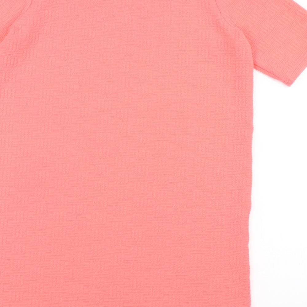 River Island Womens Pink   Basic T-Shirt Size 10